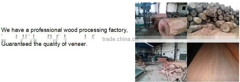 Wood veneer factory Natural Wood okoume Veneer for Flooring