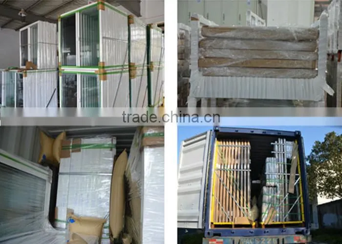 CE approved energy saving heat insulation broken bridge aluminium frame with glass panel