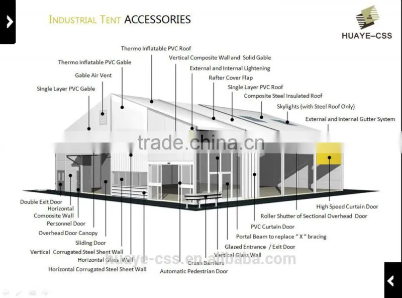 20x30 Warehouse Tent