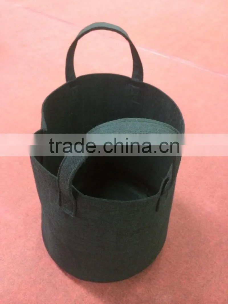 Hydro garden grow bags ,indoor fabric pot,felt plant grow bags/40*33*37cm(S)