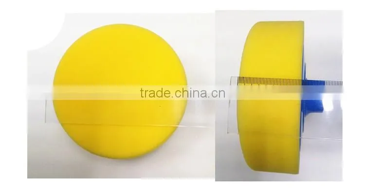 2016 Factory sale high quality car polishing/buffing/waxing foam/sponge pad