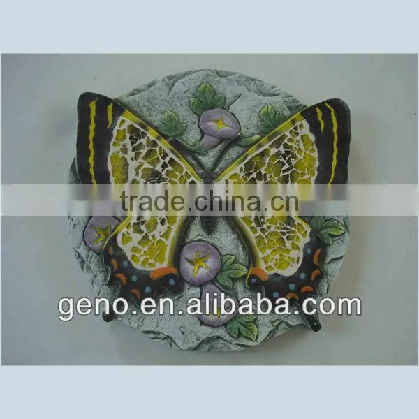 cement butterfly Stepping Stone For Garden Decoration Craft