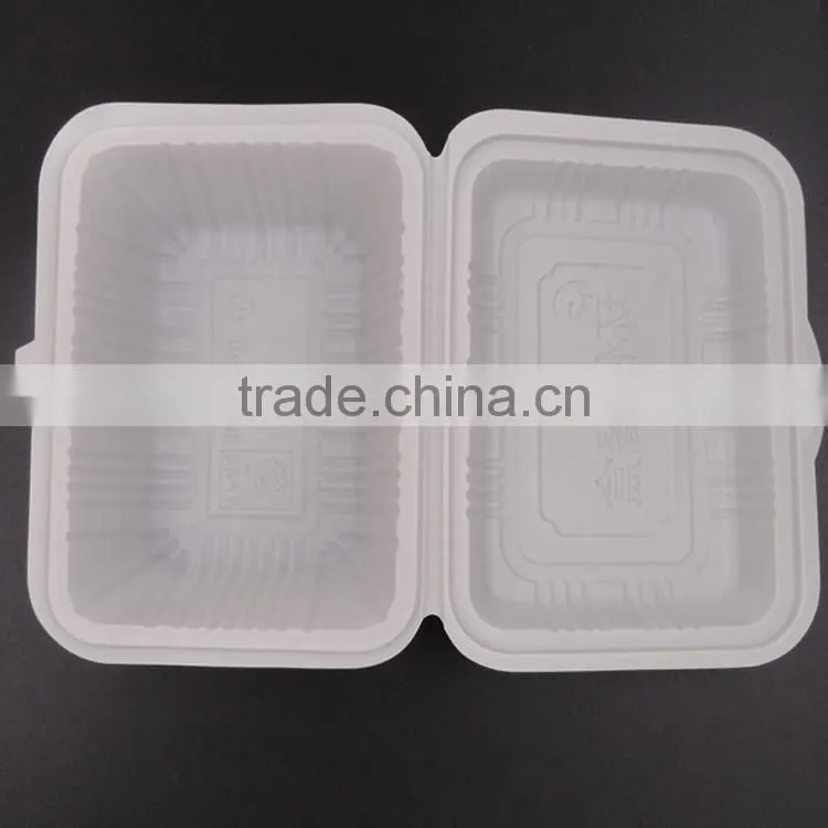 4-compartment Bento Lunch Box,Disposable Safe Plastic Food Container