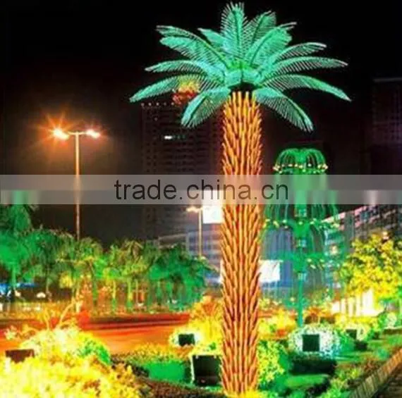 outdoor artificial fake decorative colorful street light tree LGH15-13
