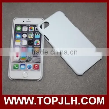 white coated hard case for iphone 7/7 plus custom made phone case