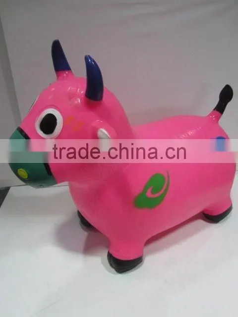 painted inflatable toys for children Jumping horse