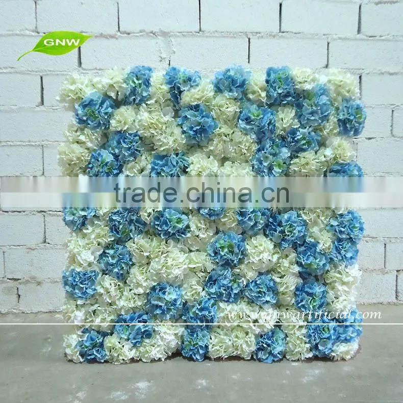 GNW FLW1508 Colorful Artificial Flower for Wall Decoration and wedding stage backdrop decoration with Silk Rose 3ft High