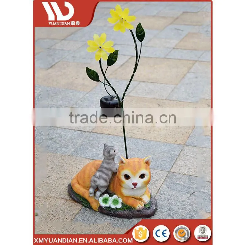 Alibaba China Supplier Art Work Resin Craft Outdoor Indoor Led Home Lighting