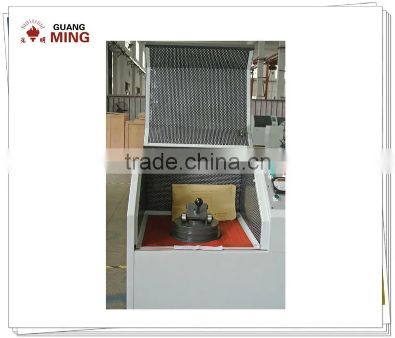 Intelligent rotary laboratory grinder with tungsten carbide grinding bowl suitable to grind hard rock, stone