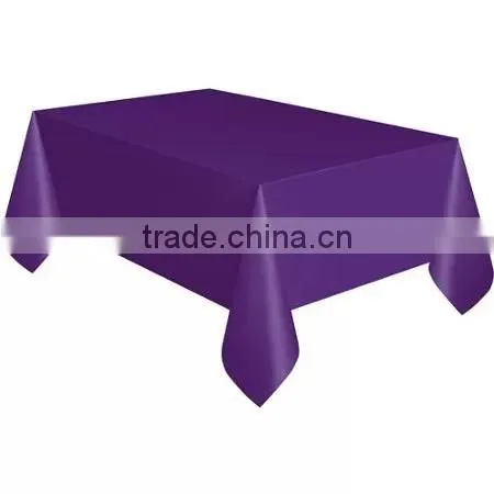 PEVA/EVA Plastic Table Cloth Golden Orange
