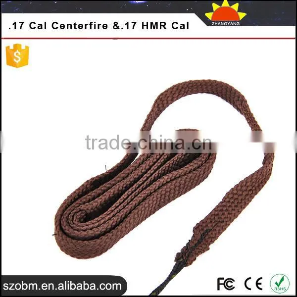 Hunting Accessory .17 Caliber Centerfire &.17 HMR Caliber Rifle Cleaner Bore Snake Gun Cleaning