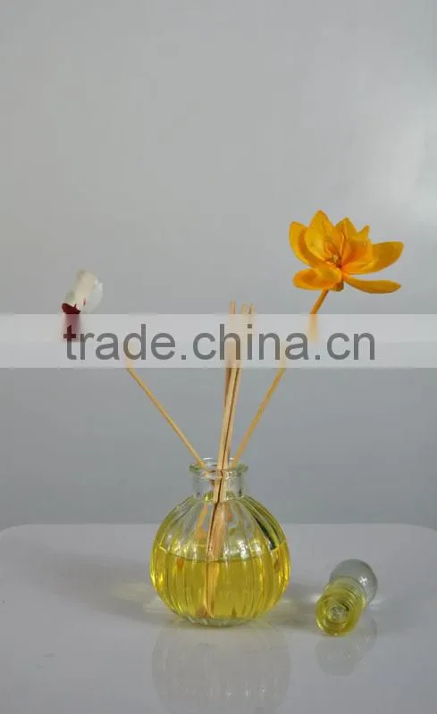 aroma reed diffuser with glass bottle /air freshener /diffuser gift set /perfume aroma oil reed diffuser /wooden diffuser