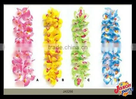 2012 artificial flower garland Hawaiian Flower Lei Garland