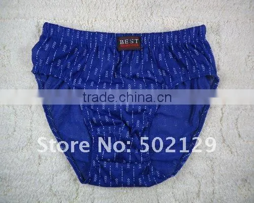 Cheap direct cotton mens brief cheap stock male underwear