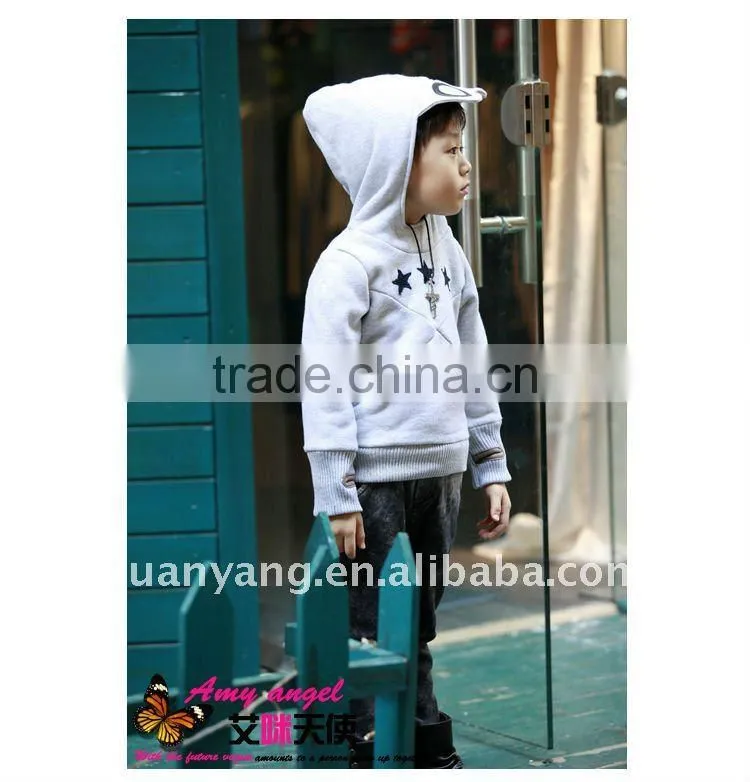 2015 Custom made children clothes wholesale children hoodies for kids