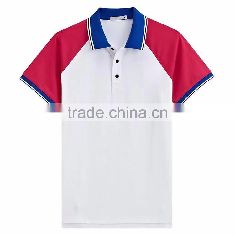 Hot sale sport polo 60% cotton 40% polyester mens collar tshirt design