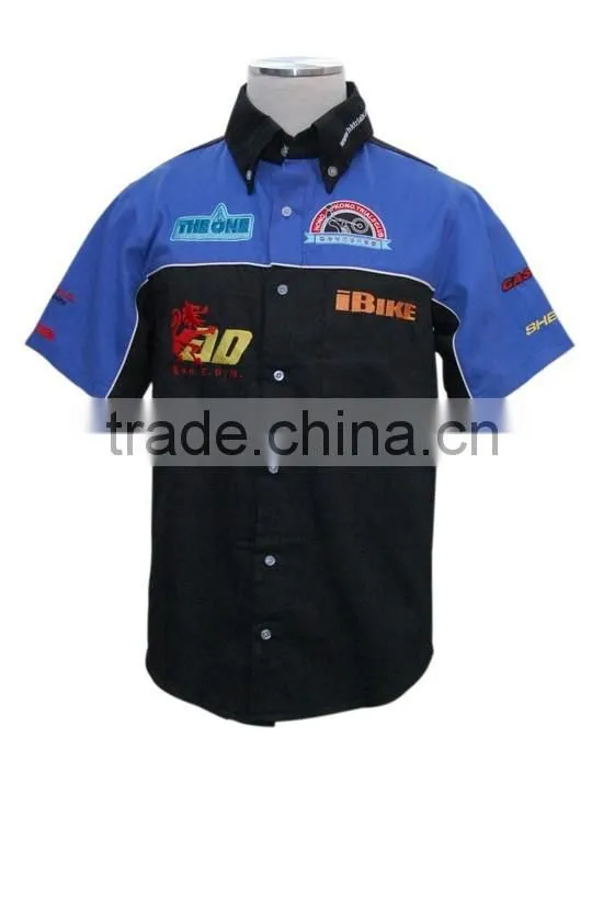 Turn-down collar Shirt ActivityTeam Shirt Embroider logo Shirt