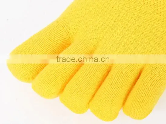 Toe socks breathable mesh cotton men's socks