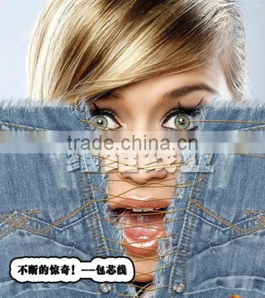 2013 hot sales Poly Poly Core Spun Sewing Thread TEX30