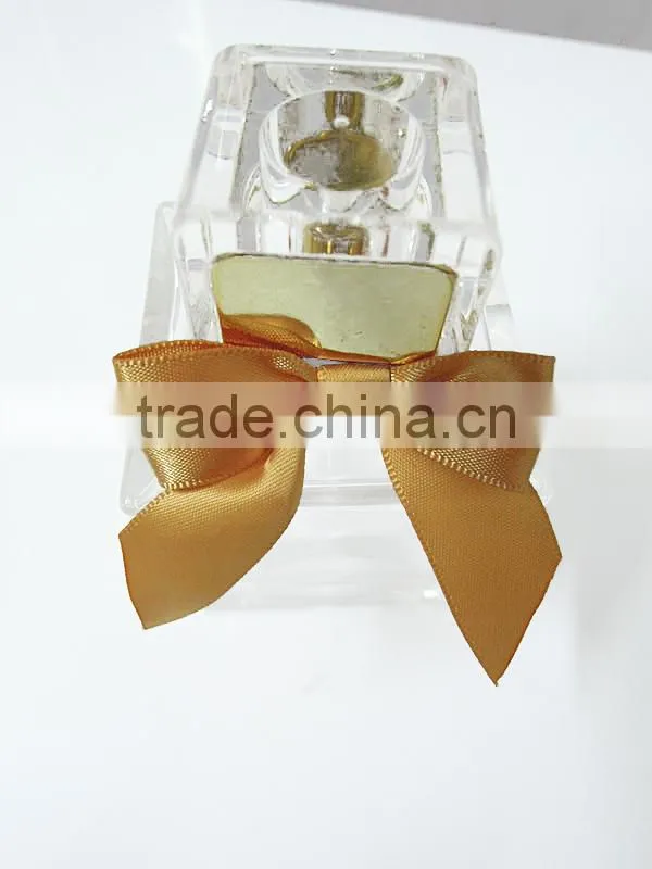 ribbon bow tie knot for perfume bottle