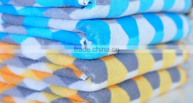 Jacquard Embroider towel , yarn dye 2013 towel fabric