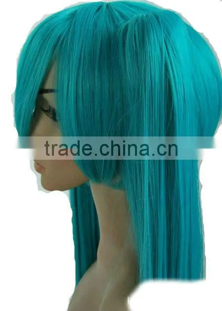 Long Cosplay Dreadlocks Wig,Party Tinsel Wigs Blu,New!! 80 Long Rainbow Straight Cosplay Party Wig!Anime Cosplay Party Wig