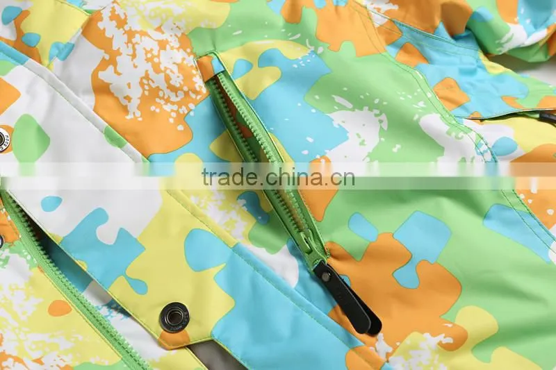 Yellow ski jacket colorful ski jackets active snowboard jacket