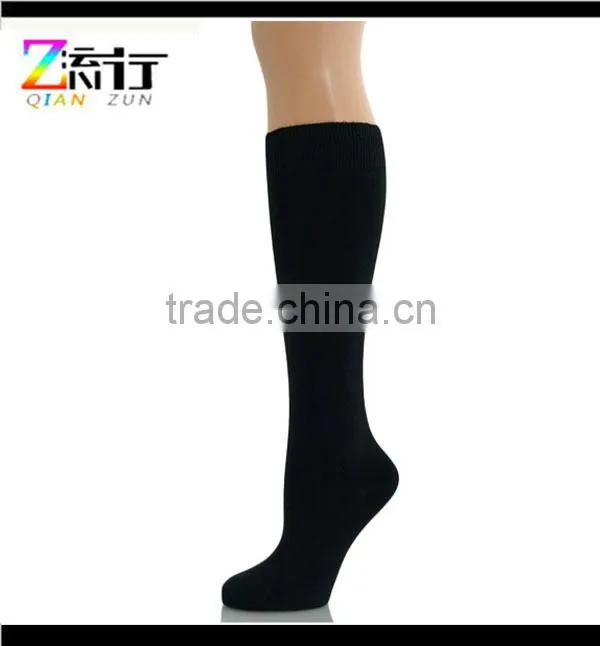 bulk wholesale 100% cotton knee high socks china custom sock manufacturer