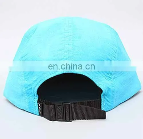 custom 5 panel denim and suede cap