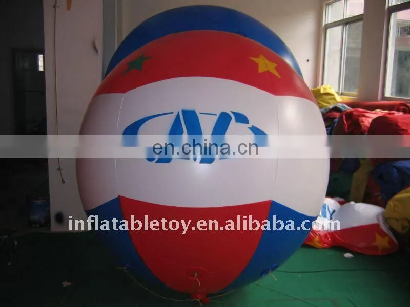 Advertising helium inflatable flying blimp