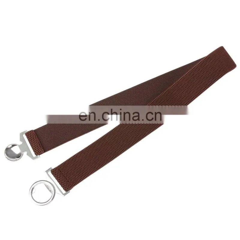 Grace Karin Women Ladies Girls Metal 1.5" Stretchy Elastic Waist Belt Waistband CL010486