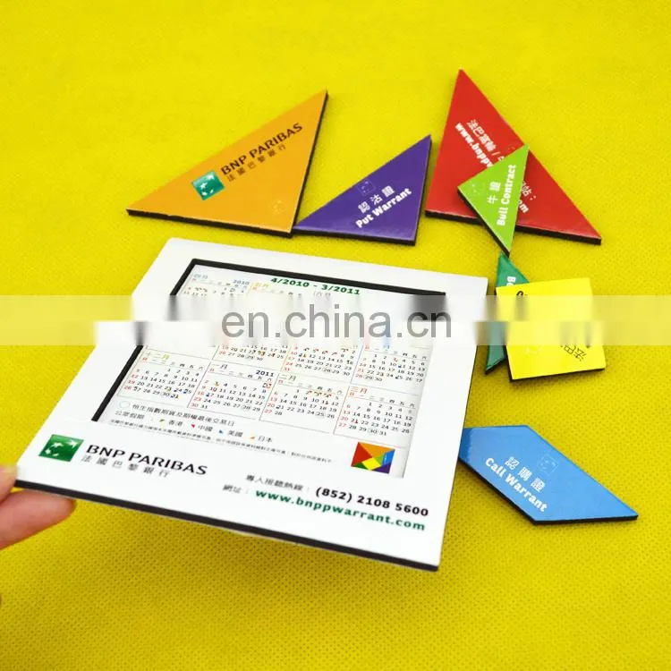good quality custom tangramTangram magnetic puzzle