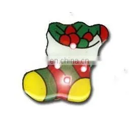 Christmas decorating gifts flashing lapel pin multiple shapes China supplier