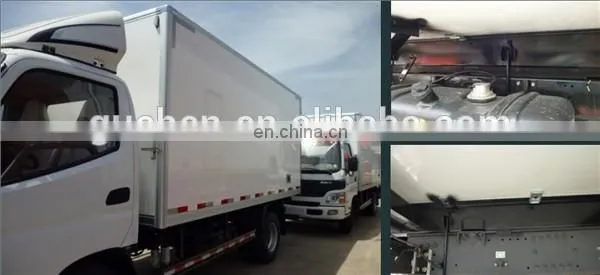 Custom-made Refrigerator Truck Body; Fiberglass +PU+Fiberglass