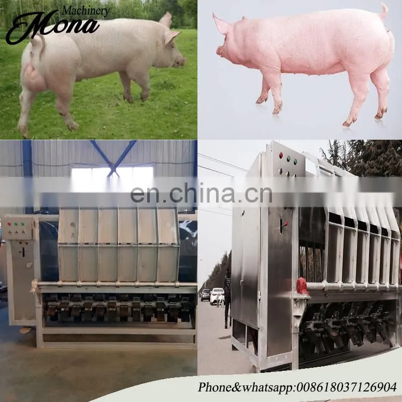 Best Price Pig Carcass livestock slaughter Hydraulic hair removing Machine of butchery slaughterhouse line