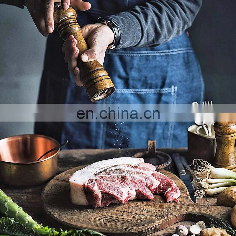 Hot Sale Spice Grinding Machine Wooden Pepper Mill Grinder