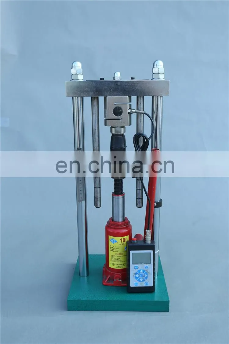 china high accuracy 100KN battery load tester Digital Rock Point Load Tester
