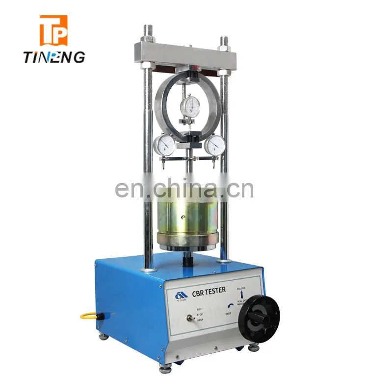 Electric California Bearing Ratio CBR Test Machine For Pavement Material