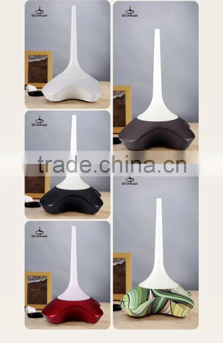 GX Diffuser GX-09K Healthy Essential Oil Blends Air Cool Mist Wood Grain 220ml Aroma Diffuser