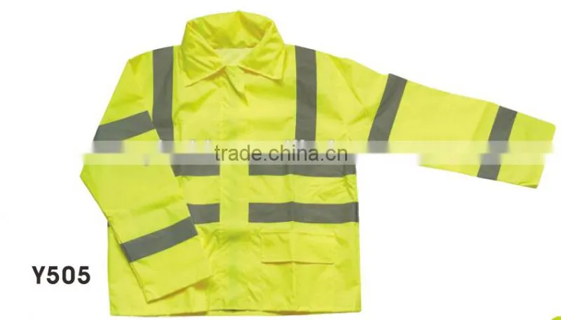 Wholesale reflective softshell traffic jacket