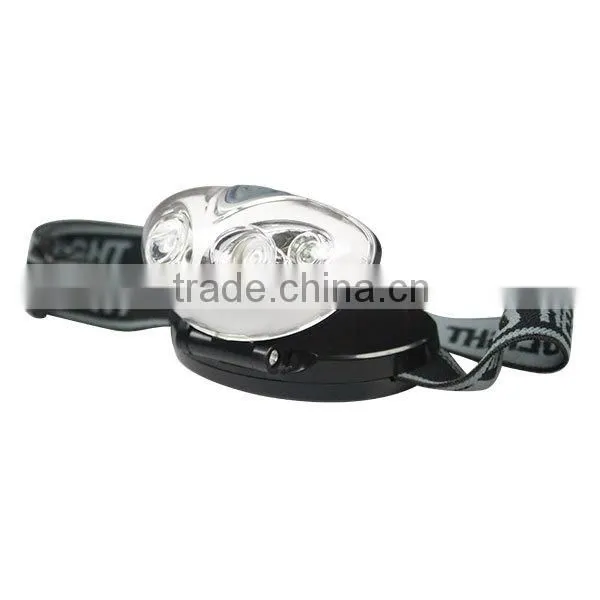 Custom Mini Bright Hiking Camping Hunting Flashlight Led Headlamp