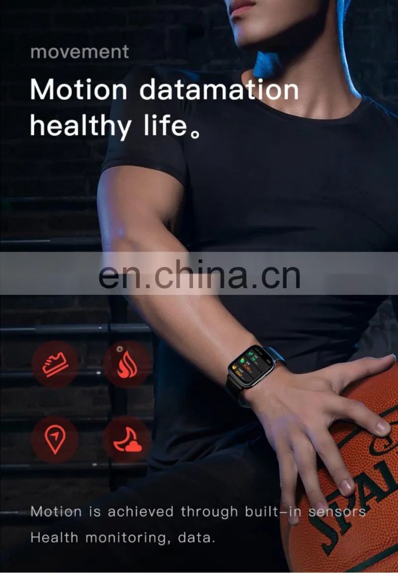 ALLINGE MDZ3381 IP67 Waterproof Smart Watch Aluminum Alloy Smart Watch Heart Rate Blood Pressure Smart Watch UM68T