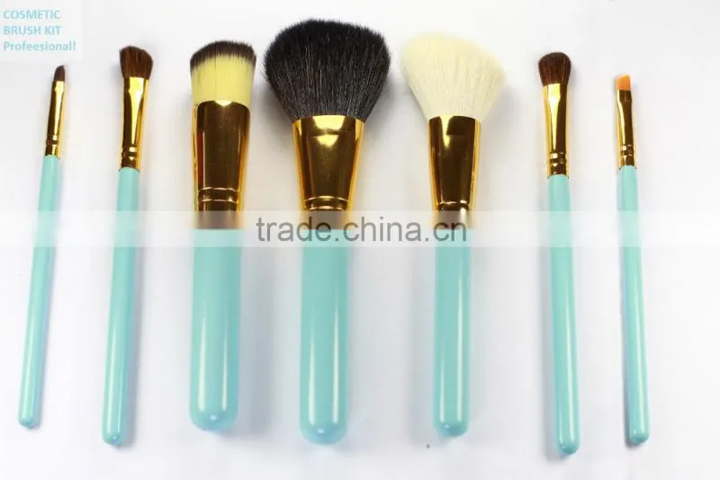 Popular 7pcs makeup brush set cup holder