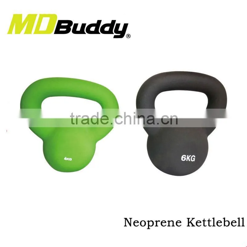 Hot sale colorful neoprene kettlebell