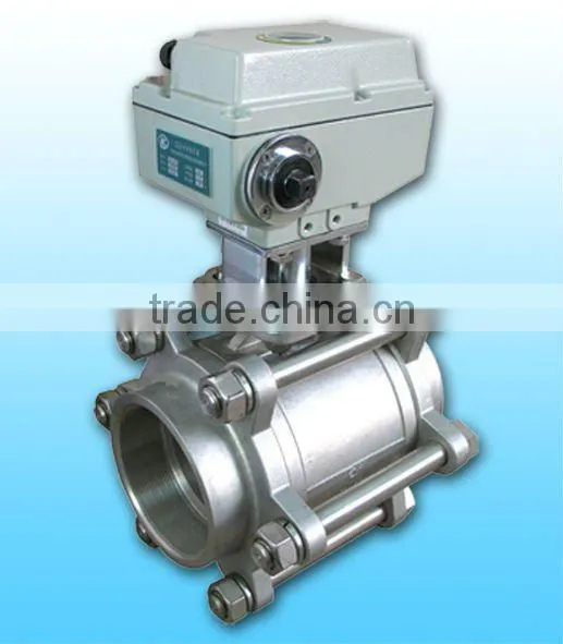 KLD 1500 Motorized 3-piece Metal 2-way Valve