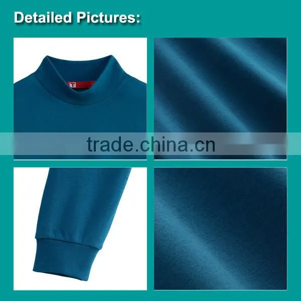 100% Cotton Apparel with Turtleneck/ Fashion Polo T-shirts for Men with High Quality