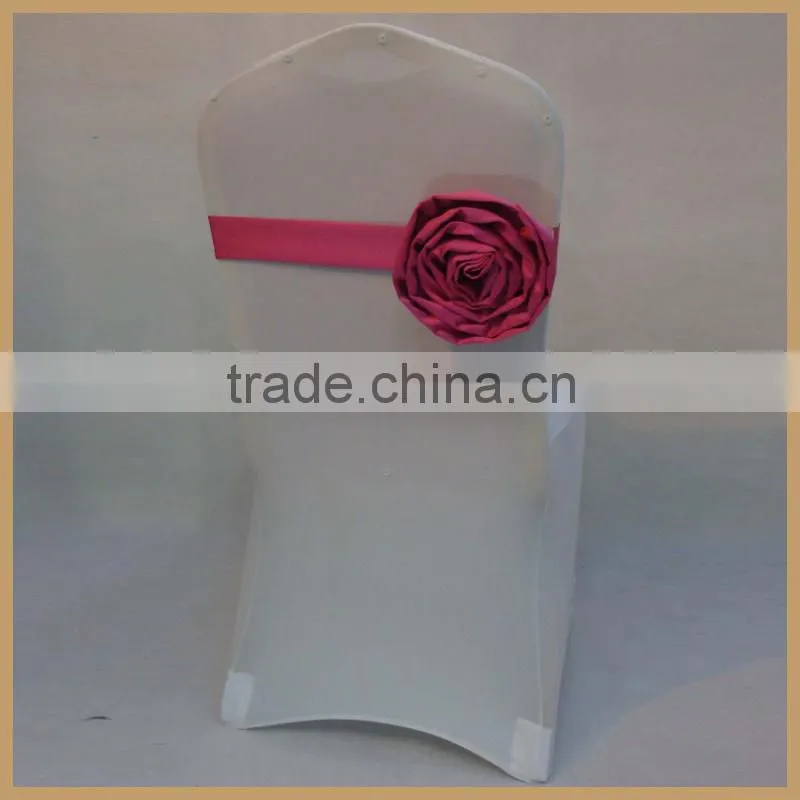 C061A spandex wedding ruched spandex chair covers