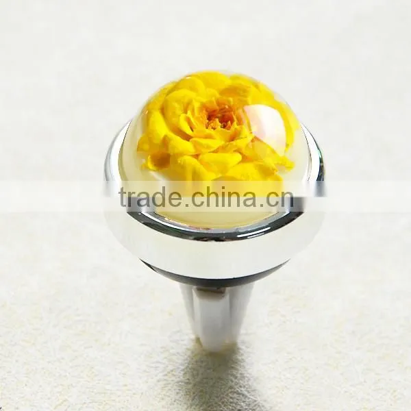 Flower Resin Atuo Perfume Resin Clip Black Car Perfume Price