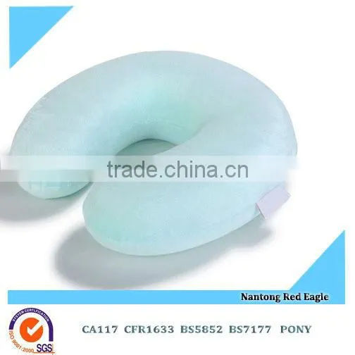 small eco-friendly U shape neck pillow memory foam for travel