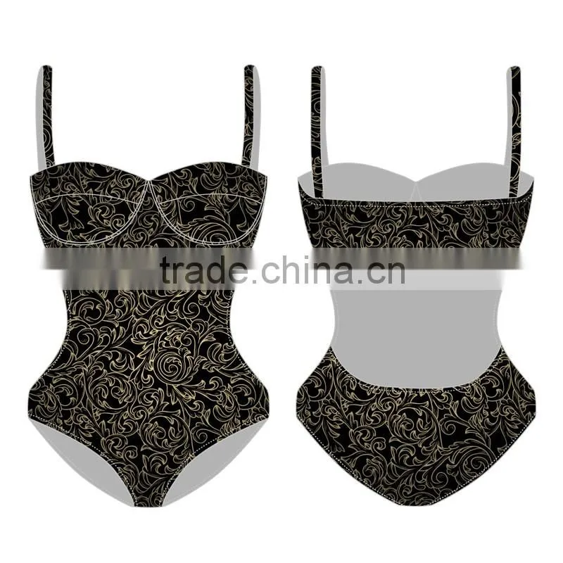 2016 popular hot sexy women swim wear One-Piece Swimsuit